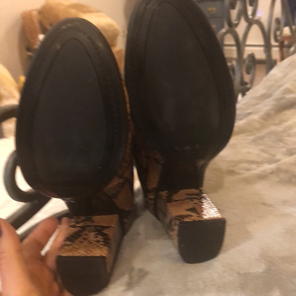 Shuts snake print leather boots - Picture 4 of 8